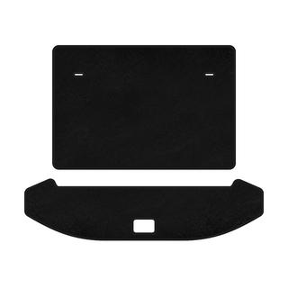 Tappetino bagagliaio tessile Premium (3 file, Nero) Jetour X70 2018-