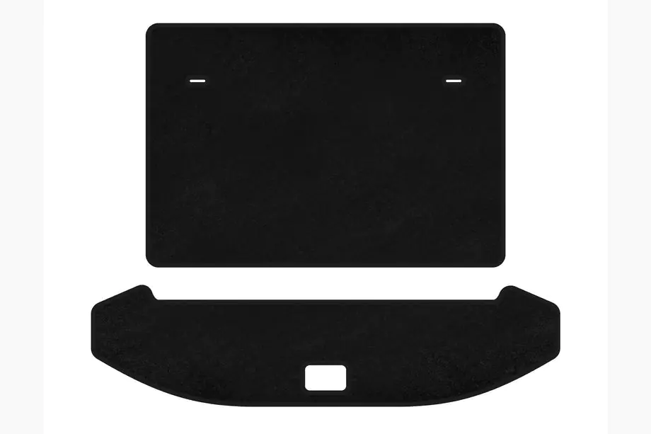 Jetour X70 2018- Tappetino bagagliaio tessile Premium (3 file, Nero) Foto 1