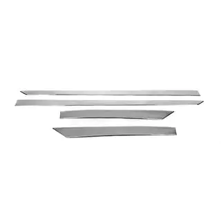 Modanature porte OmsaLine (4 pz, acciaio inox) foto 2