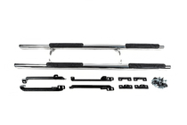 Nissan Qashqai 2014-2021 Barre Laterali (2014-2017, 2 pz, Acciaio Inox) foto 2