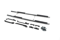 Nissan Qashqai 2014-2021 Barre Laterali (2014-2017, 2 pz, Acciaio Inox) foto 3
