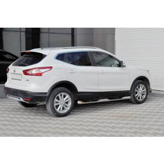 Barre Laterali (2014-2017, 2 pz, Acciaio Inox) Nissan Qashqai 2014-2021 foto 1