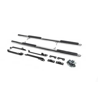 Barre Laterali (2014-2017, 2 pz, Acciaio Inox) Nissan Qashqai 2014-2021 foto 3