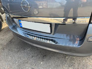 Opel Astra H 2004-2013 Protezione Paraurti Posteriore OmsaLine Lucido (SW, Acciaio Inox) foto 5