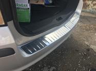Opel Astra H 2004-2013 Protezione Paraurti Posteriore OmsaLine Lucido (SW, Acciaio Inox) foto 7