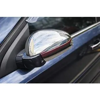 Coperture Specchietti (2 pz, Acciaio Inox)