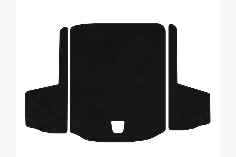 Cadillac ATS 2012-2019 Tappetino bagagliaio tessile Classic (SD, Nero) Image