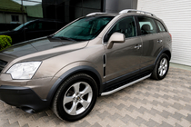 Opel Antara 2006-2017 Pedane Laterali Fullmond (2 pz, alluminio) foto 1