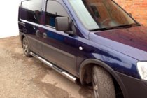 Opel Combo 2002–2012 Tubi Laterali (2 pz, Acciaio Inox) foto 1