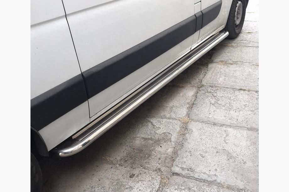 Renault Master 2011-2023 Pedane Laterali Premium (2 pz, Acciaio Inox) Image