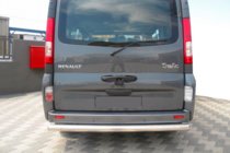 Opel Vivaro 2001–2015 Protezione Posteriore AK002 (Acciaio Inox) foto 3