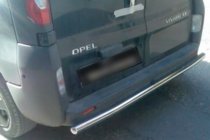 Opel Vivaro 2001–2015 Protezione Posteriore AK002 (Acciaio Inox) foto 2