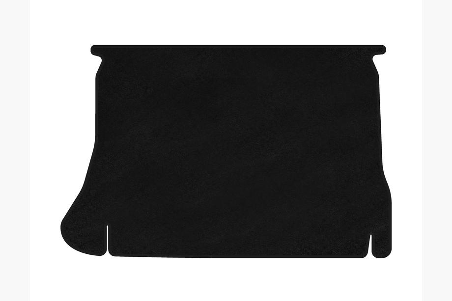 Daewoo Lanos 1998-2017 Tappetino bagagliaio tessile Classic (HB, Nero) Image