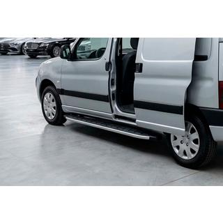 Pedane Laterali Fullmond (2 pz, alluminio) Peugeot Partner 1996-2008 foto 1