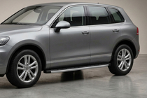 Porsche Cayenne 2003–2010 Pedane laterali Fullmond (2 pz, alluminio) foto 1