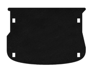 Range Rover Evoque 2012-2018 Tappetino bagagliaio tessile Classic (Nero) foto 1