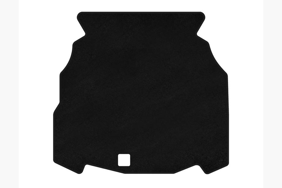 Mercedes C-class W203 2000-2007 Tappetino bagagliaio tessile Classic (SD, Nero) Image