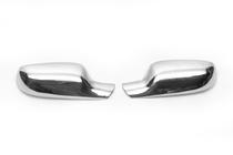 Renault Megane II 2004-2009 Coperture Specchietti (2 pz, Acciaio Inox) foto 3