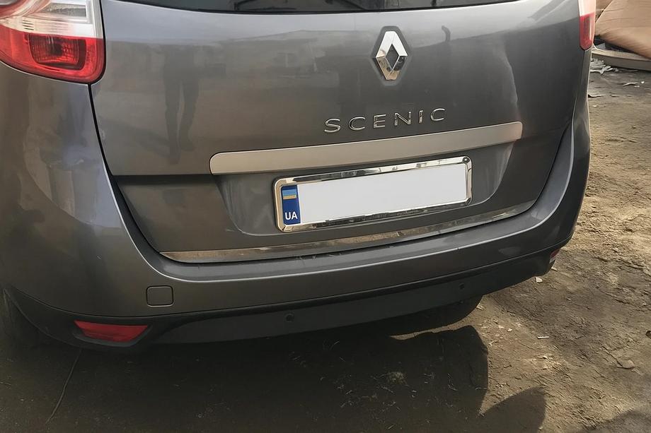 Renault Scenic/Grand 2009-2016 Modanatura bagagliaio (per Grand, acciaio inox) Image