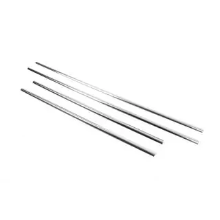 Cornici Finestrini Acciaio Inox (4 pz) foto 4
