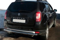 Renault Duster 2008–2017 Barra posteriore dritta (acciaio inox) foto 4