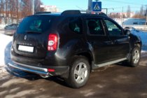 Renault Duster 2008–2017 Barra posteriore dritta (acciaio inox) foto 5