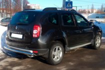 Dacia Duster 2008-2018 Barra posteriore dritta (acciaio inox) foto 2