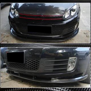 Labbro Anteriore V2 per GTI HB 2010-2013 Carbonio foto 4