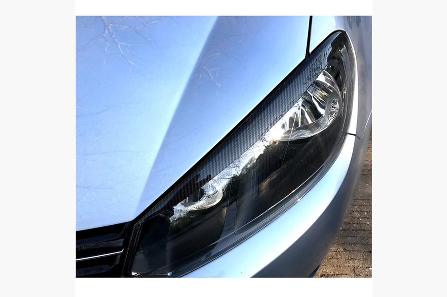 Volkswagen Golf 6 2008-2014 Palpebre fari (per HB 2010-2013, Carbonio) Foto 2