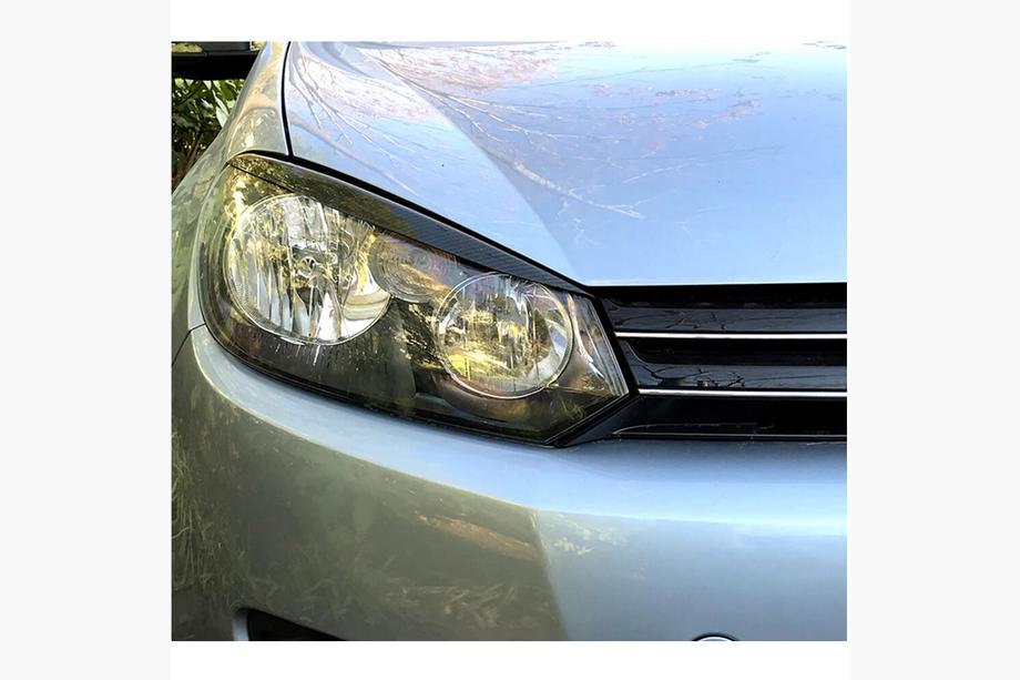 Volkswagen Golf 6 2008-2014 Palpebre fari (per HB 2010-2013, Carbonio) Foto 3