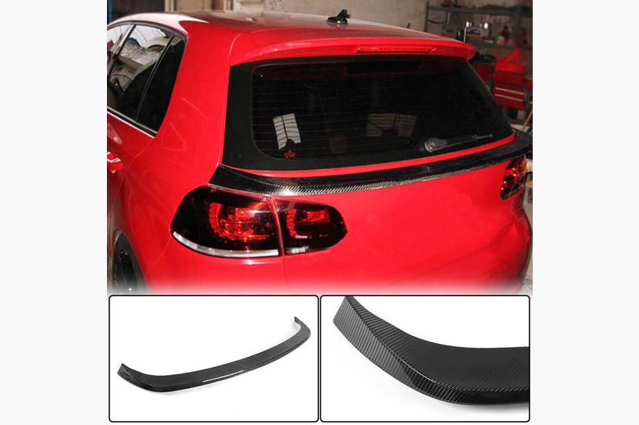 Volkswagen Golf 6 2008-2014 Spoiler inferiore (per GTI/R HB 2010-2013, Carbonio) Foto 1
