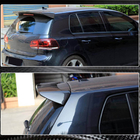Volkswagen Golf 6 2008-2014 Spoiler V3 (per GTI/R HB 2010-2013, Carbonio) foto 5