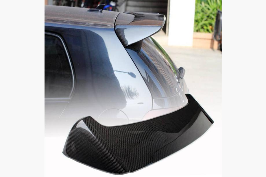 Volkswagen Golf 6 2008-2014 Spoiler V3 (per GTI/R HB 2010-2013, Carbonio) Image