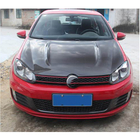 Volkswagen Golf 6 2008-2014 Cofano (per HB 2010-2013, Carbonio) foto 3