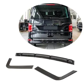 Diffusore Paraurti Posteriore (per 2015-2019, Carbonio) Volkswagen T6 2015-2024 foto 1