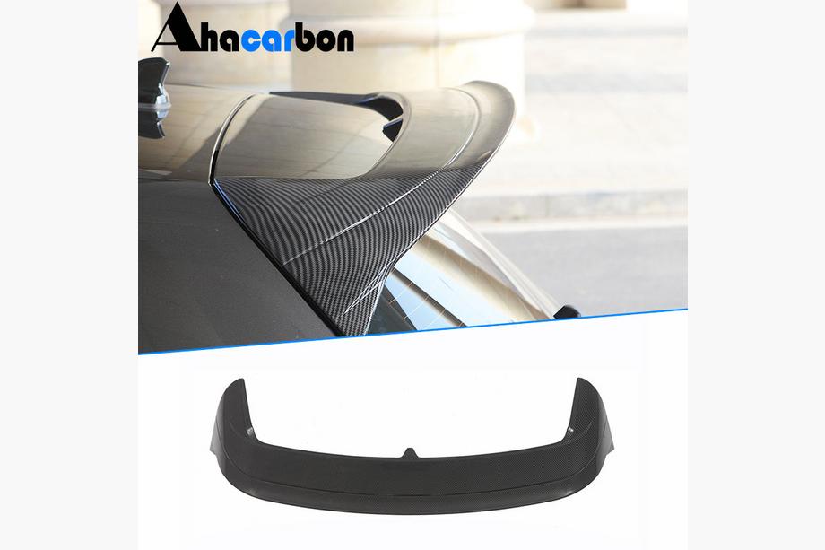 Volkswagen Golf 8 2019- Spoiler V1 (per GTI/R 2019-2024, Plastica) Foto 8