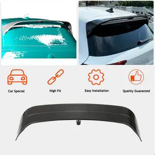 Spoiler V1 (per GTI/R EU 2019-2024, Carbonio) Volkswagen Golf 8 2019- foto 3