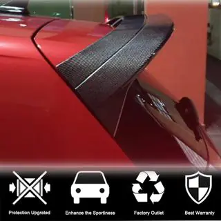 Spoiler V1 (per GTI/R EU 2019-2024, Carbonio) Volkswagen Golf 8 2019- foto 4