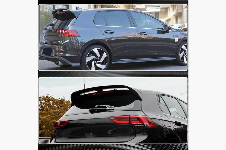 Volkswagen Golf 8 2019- Spoiler V1 (per GTI/R EU 2019-2024, Carbonio) Foto 5