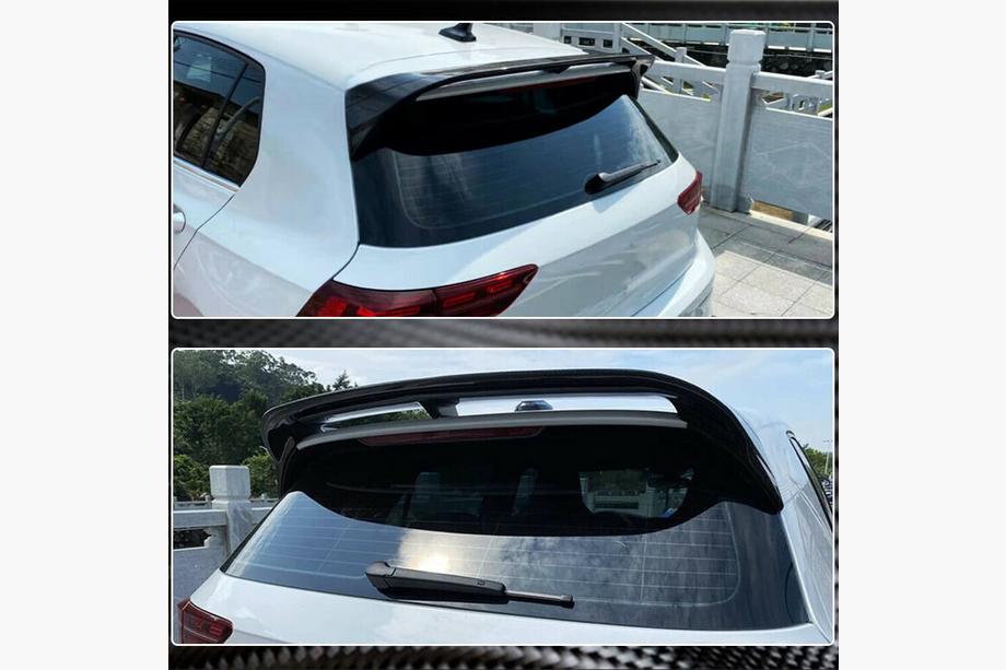 Volkswagen Golf 8 2019- Spoiler V1 (per GTI/R EU 2019-2024, Carbonio) Foto 6