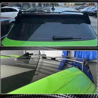 Spoiler V2 (per GTI/R EU 2019-2024, Carbonio) Volkswagen Golf 8 2019- foto 4