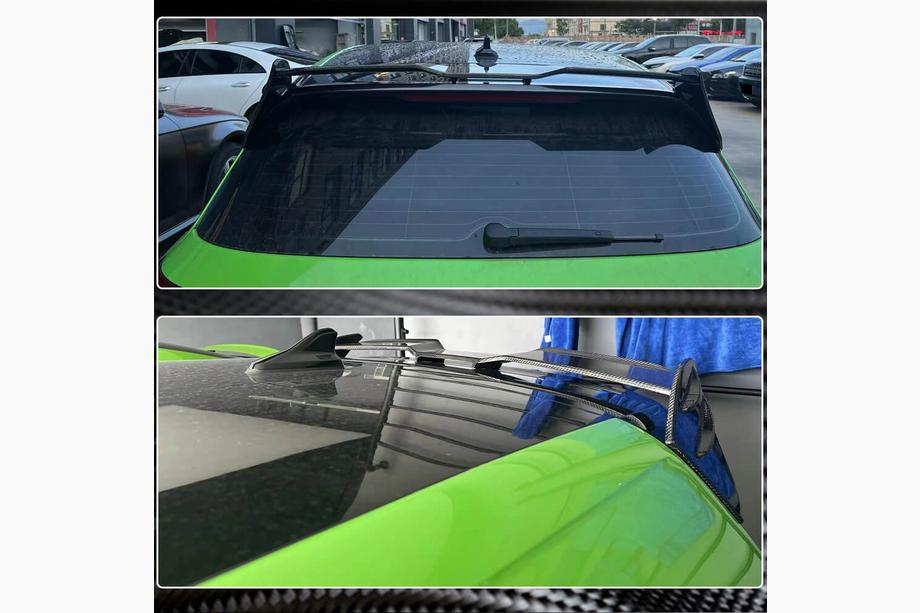 Volkswagen Golf 8 2019- Spoiler V2 (per GTI/R EU 2019-2024, Carbonio) Foto 4