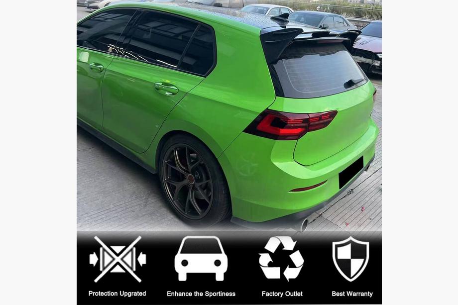 Volkswagen Golf 8 2019- Spoiler V2 (per GTI/R EU 2019-2024, Carbonio) Foto 6