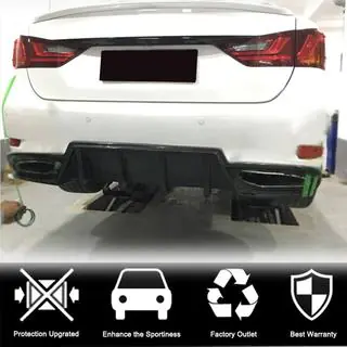 Diffusore Paraurti Posteriore (per F-Sport 2011-2015, Carbonio) foto 3