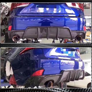 Diffusore Posteriore paraurti V1 per Base/F-Sport 2013-2016, Carbonio Lexus IS 2013- foto 3