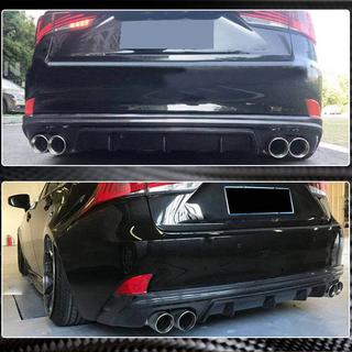 Diffusore Posteriore paraurti V2 per Base/F-Sport 2013-2016, Carbonio foto 3