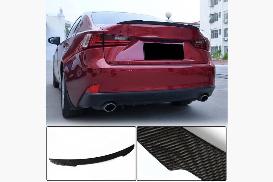 Lexus IS 2013- Spoiler V1 (per 2013-2020, Carbonio) Image