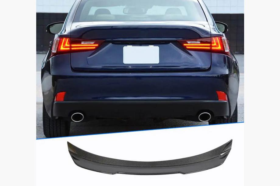 Lexus IS 2013- Spoiler V3 (per 2013-2020, Carbonio) Image