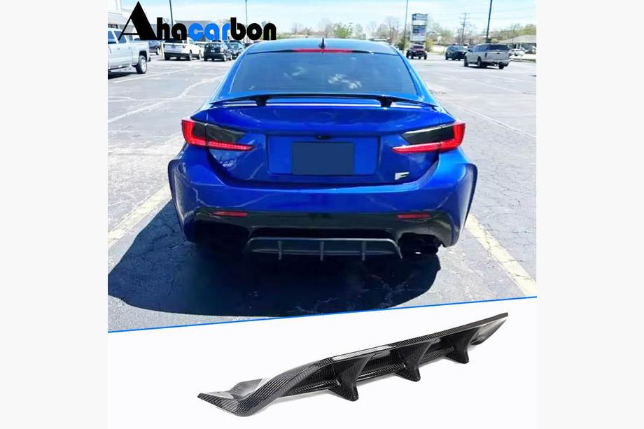 Lexus RC 200t 2014- Diffusore posteriore paraurti per RC F 2014-2018, Carbonio Foto 1