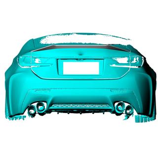 Spoiler (per RC F 2014-2018, Carbonio) Lexus RC 200t 2014- foto 2